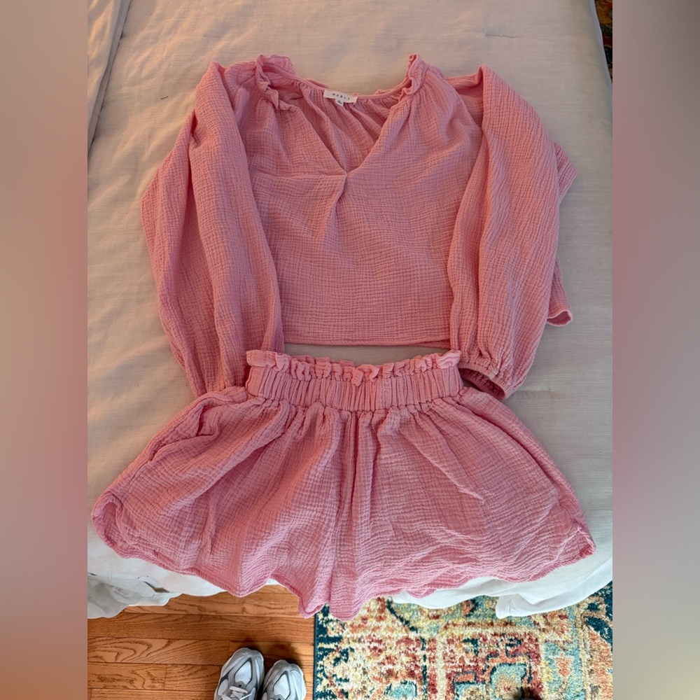 MARBLE Pink set